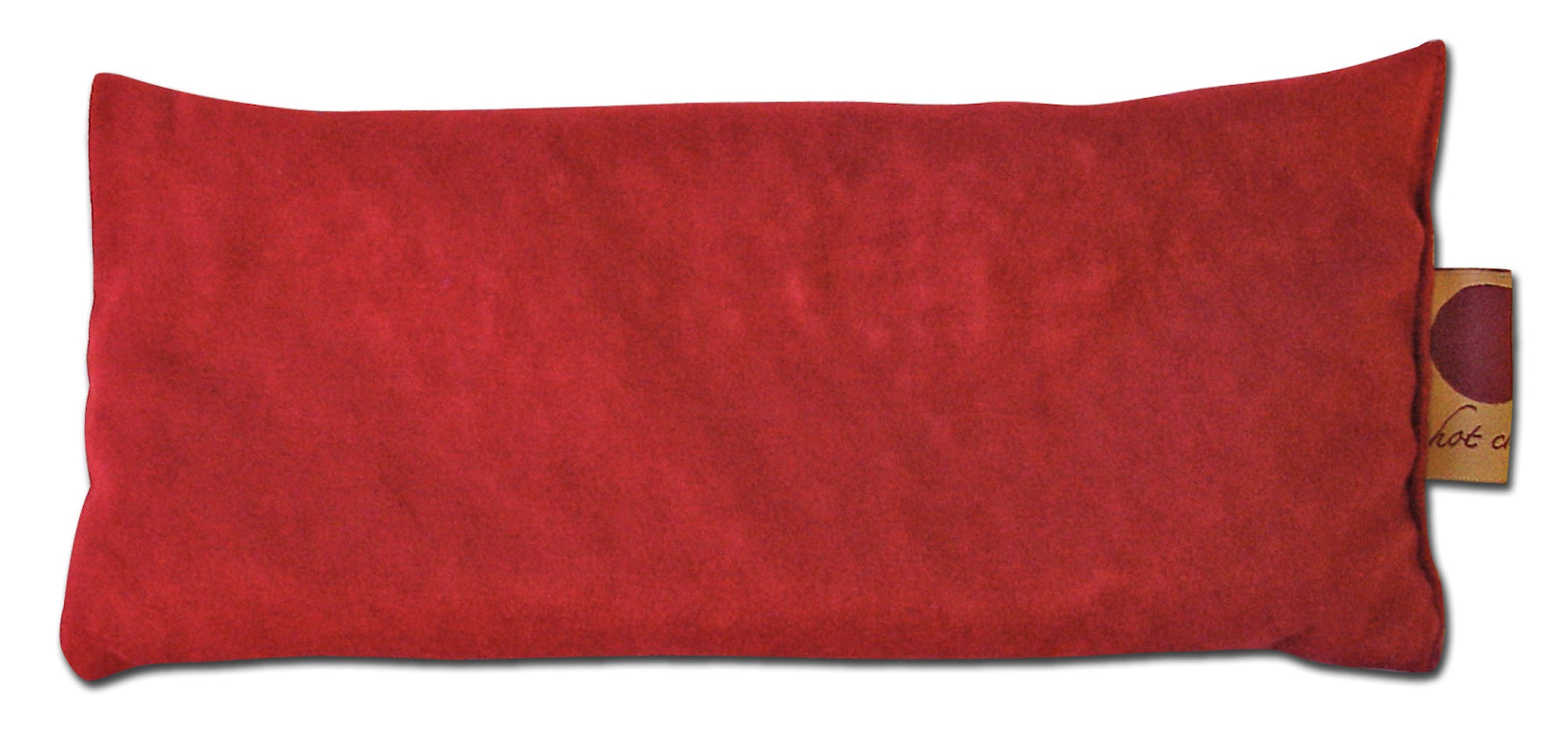 The Maren – Hot & Cold Eye Pillow in Plush Cherry Ultra-Suede
