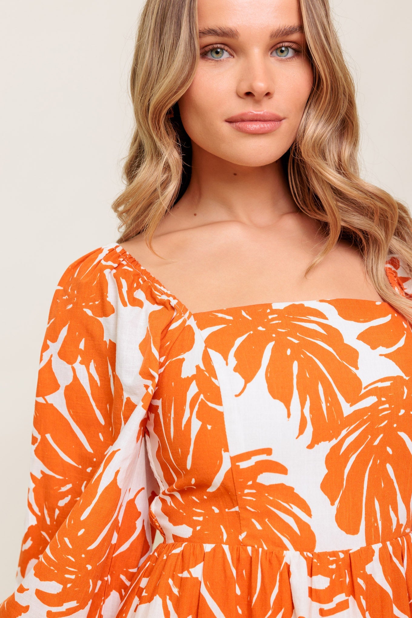 The Saphira – Woven Statement Midi Dress