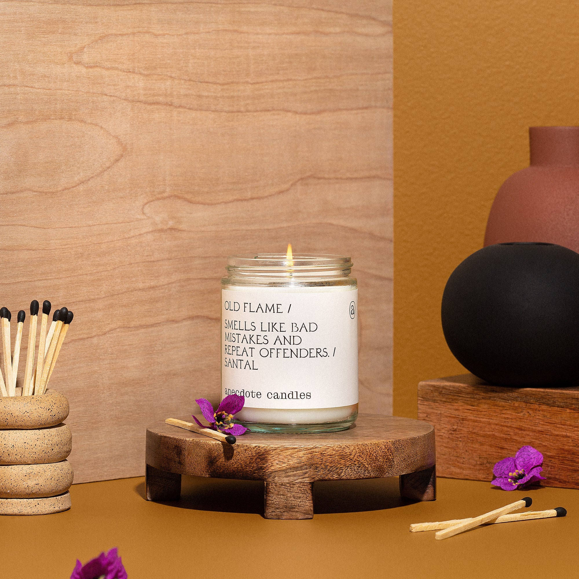 The Vale Candle – Old Flame Energy