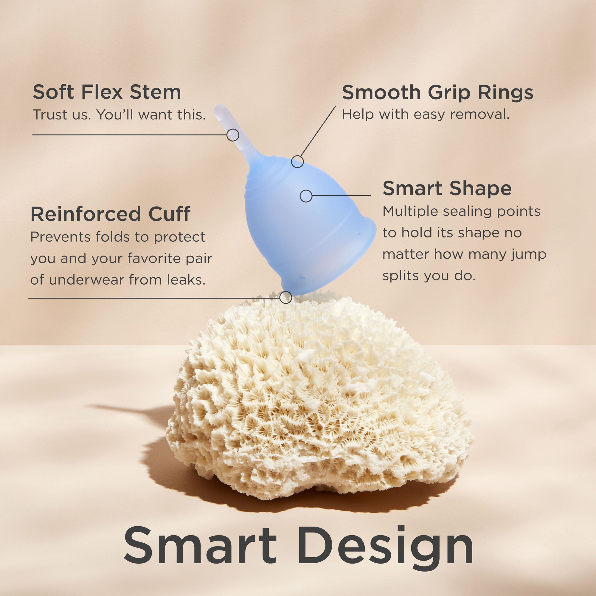 The Raya – Classic Saalt Silicone Menstrual Cup