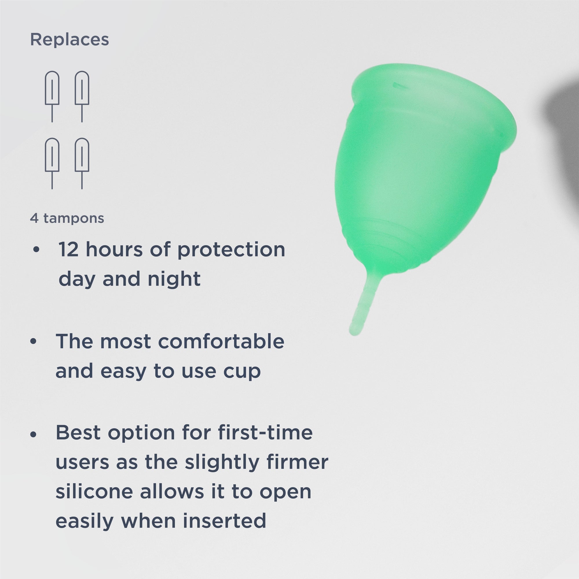 The Raya – Classic Saalt Silicone Menstrual Cup