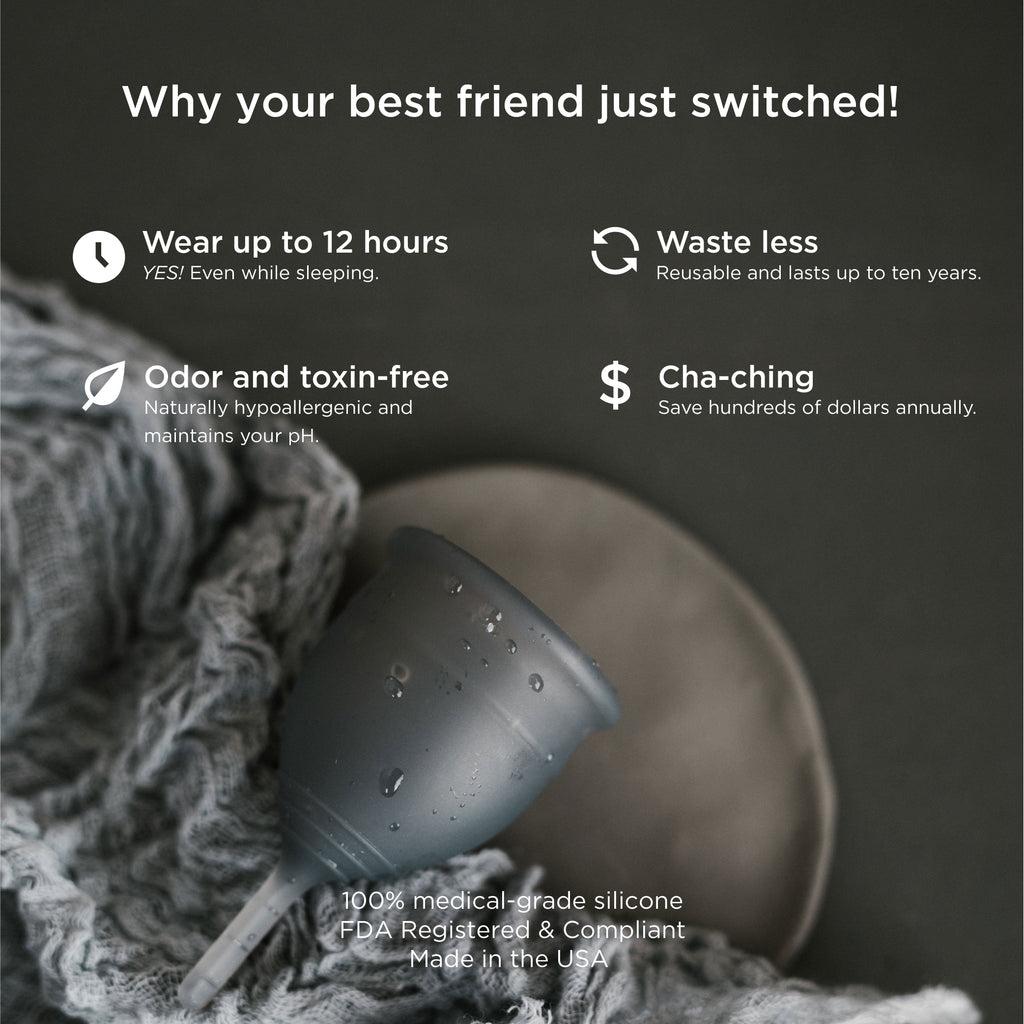 The Elara – Soft Silicone Menstrual Cup