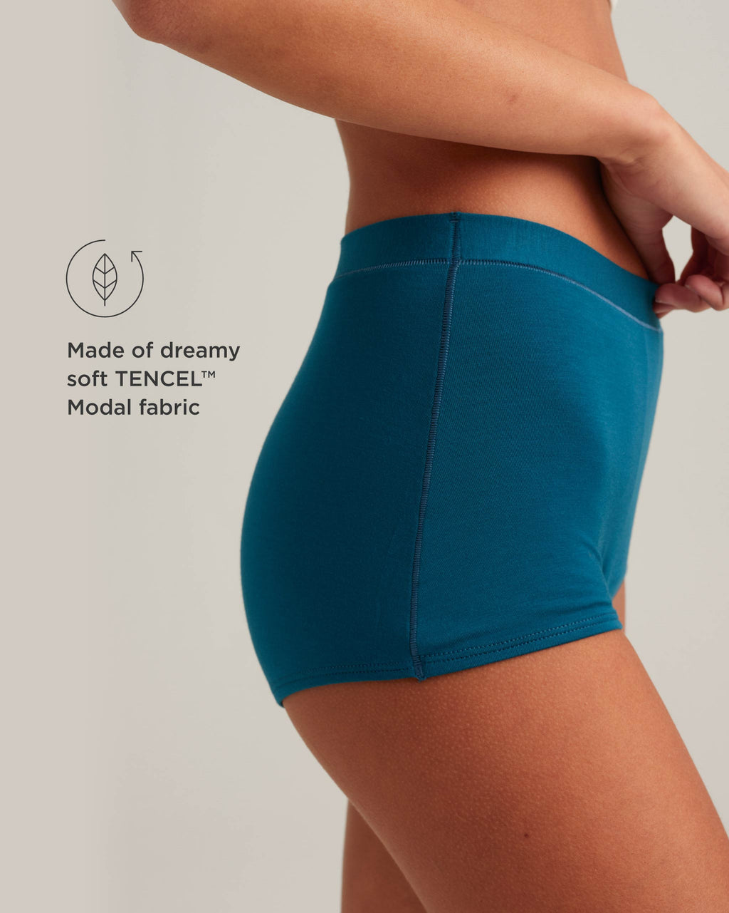 The Amara – Leakproof Comfort Boyshort