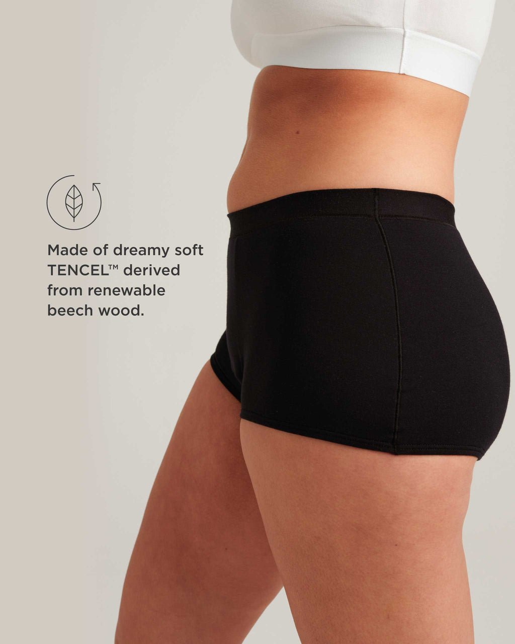 The Amara – Leakproof Comfort Boyshort