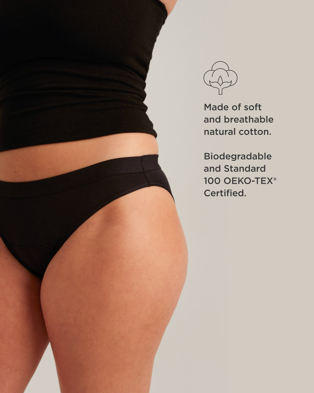 The Aria – Leakproof Cotton Bikini