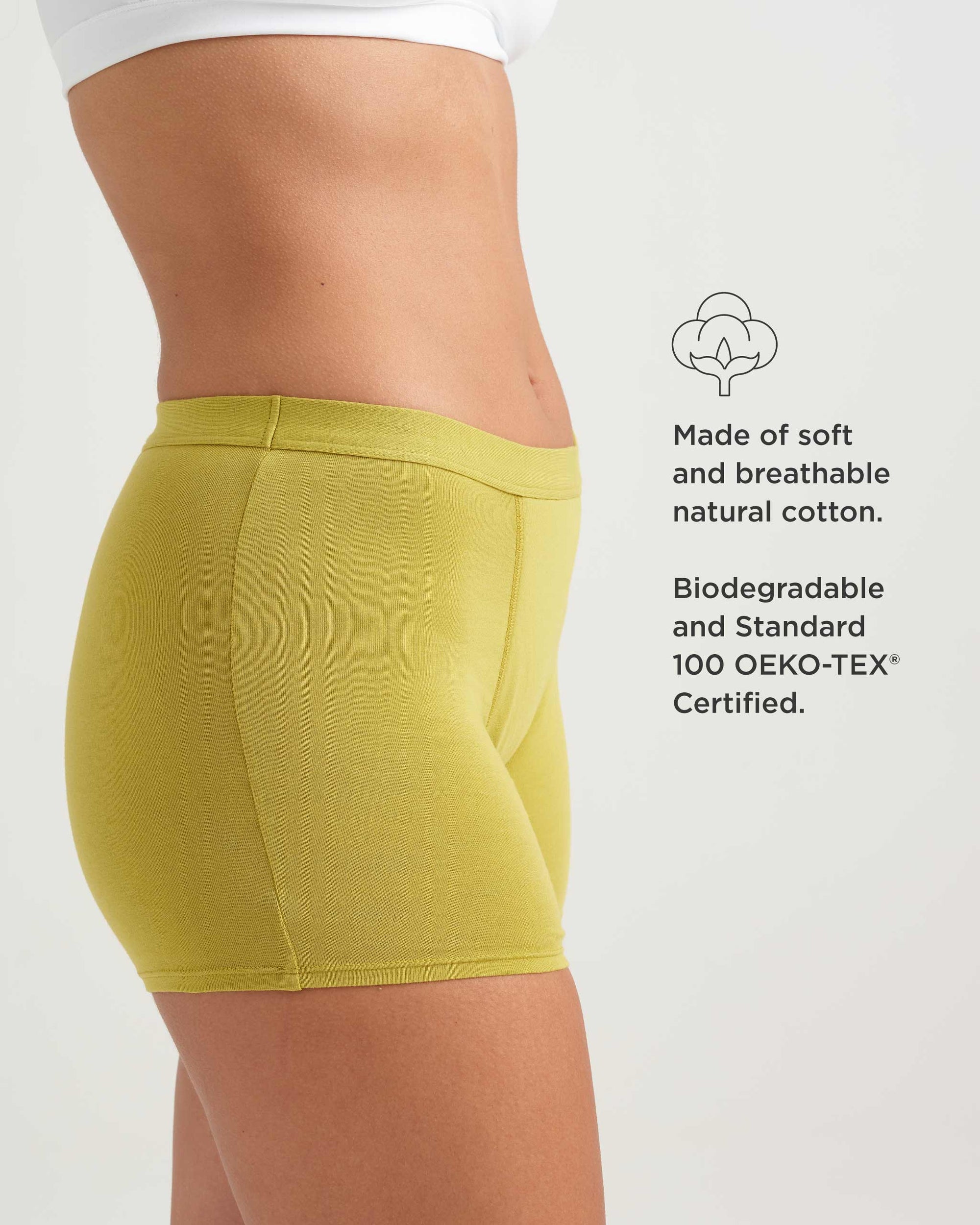 The Esmé – Leakproof Cotton Sleep Short