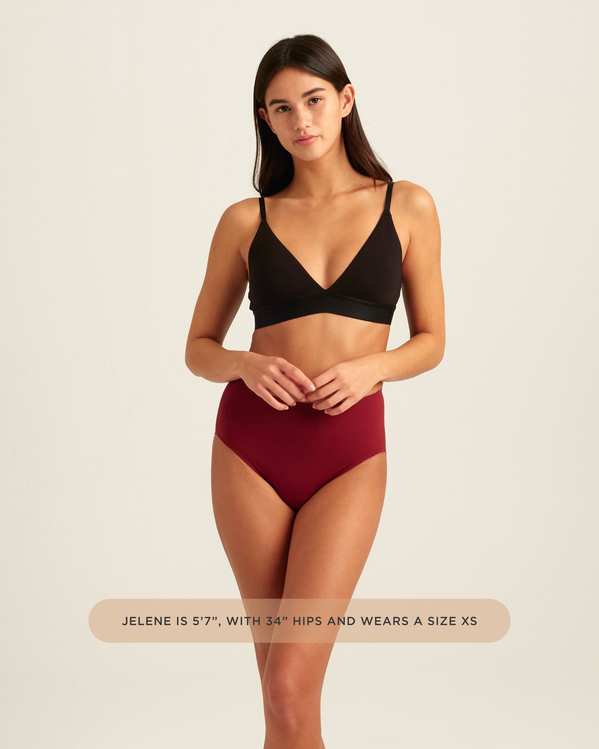 The Solenne – Seamless High-Waist Leakproof Brief
