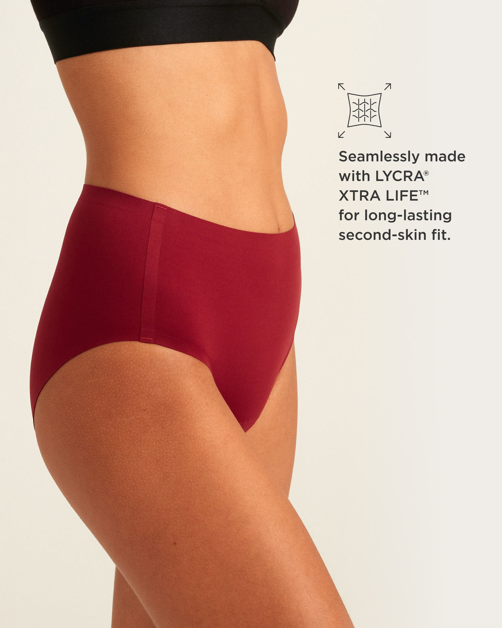 The Solenne – Seamless High-Waist Leakproof Brief