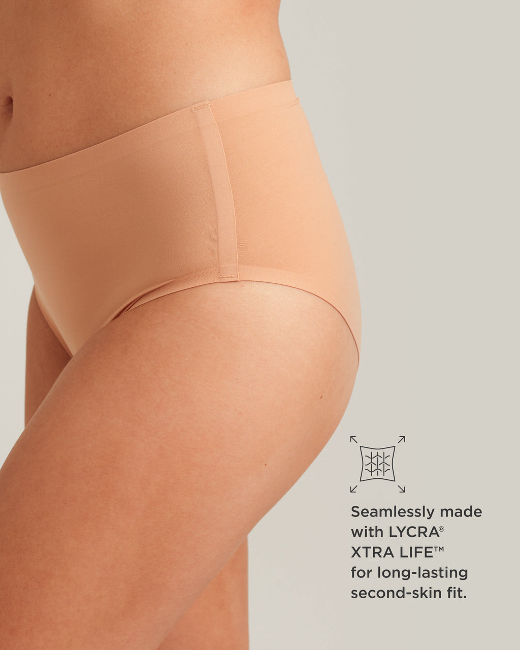 The Solenne – Seamless High-Waist Leakproof Brief