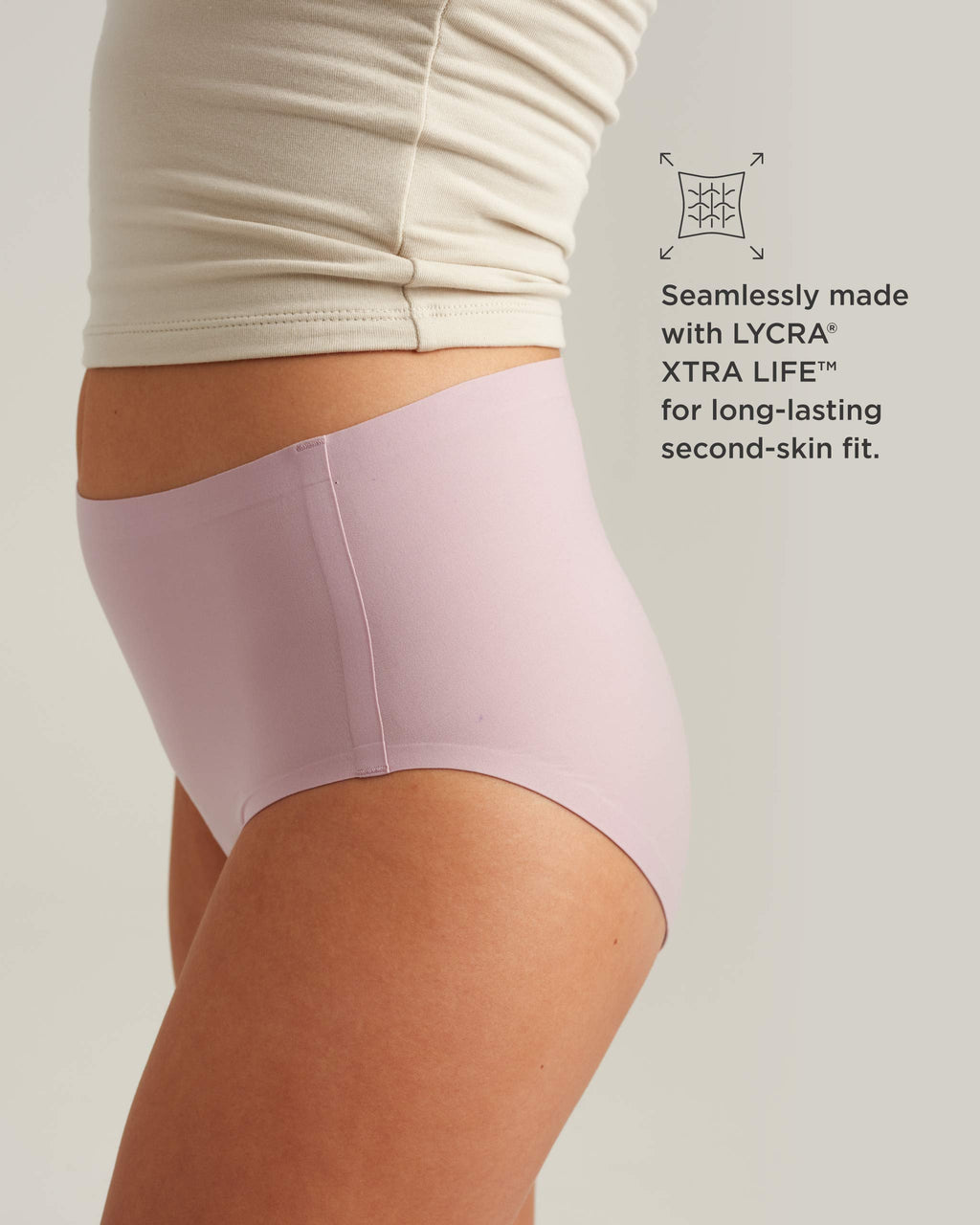 The Solenne – Seamless High-Waist Leakproof Brief