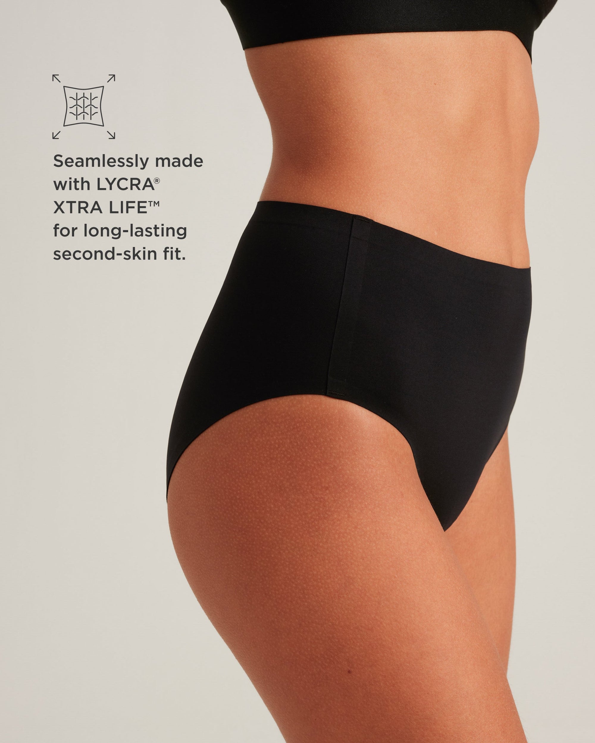 The Solenne – Seamless High-Waist Leakproof Brief