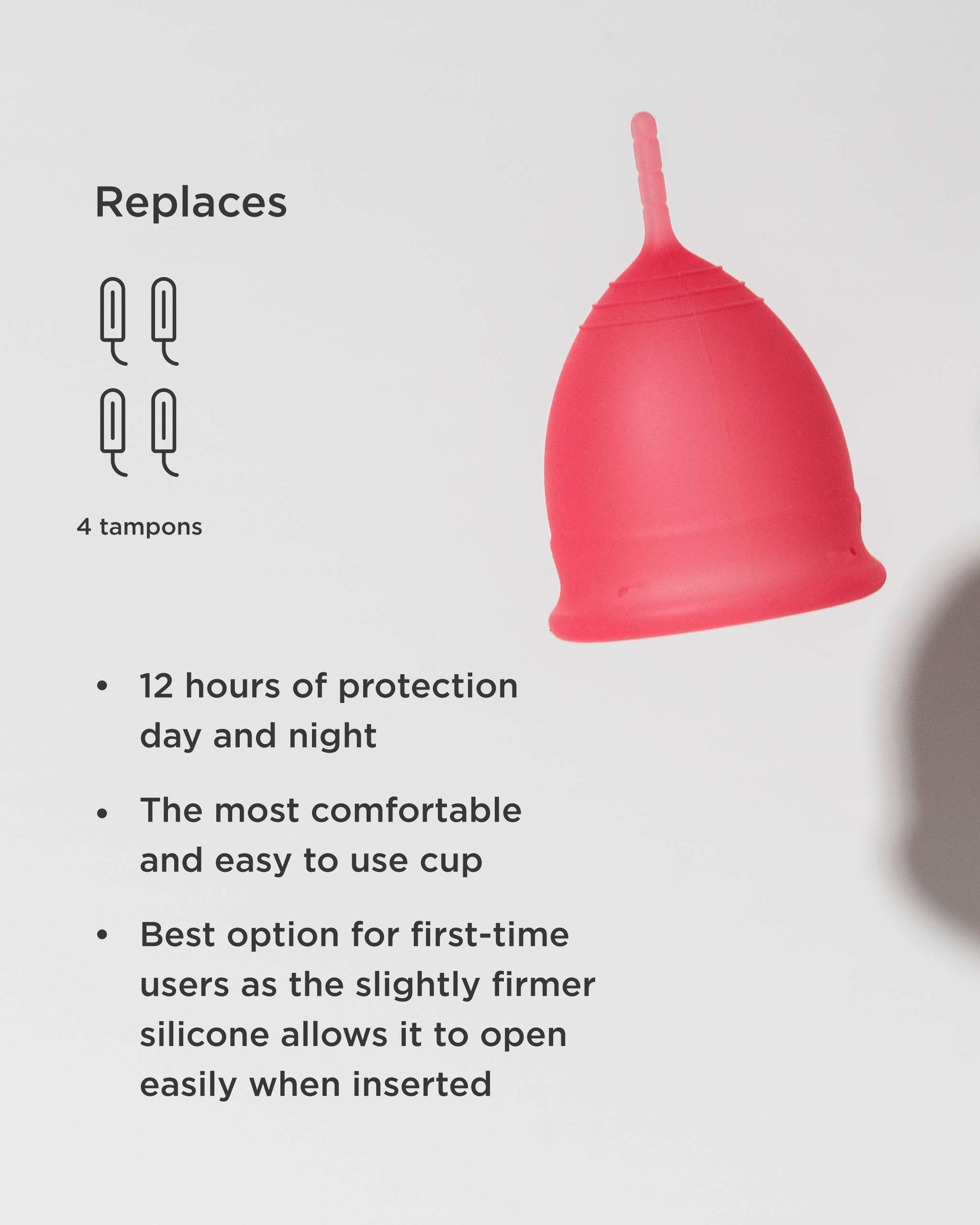 The Raya – Classic Saalt Silicone Menstrual Cup