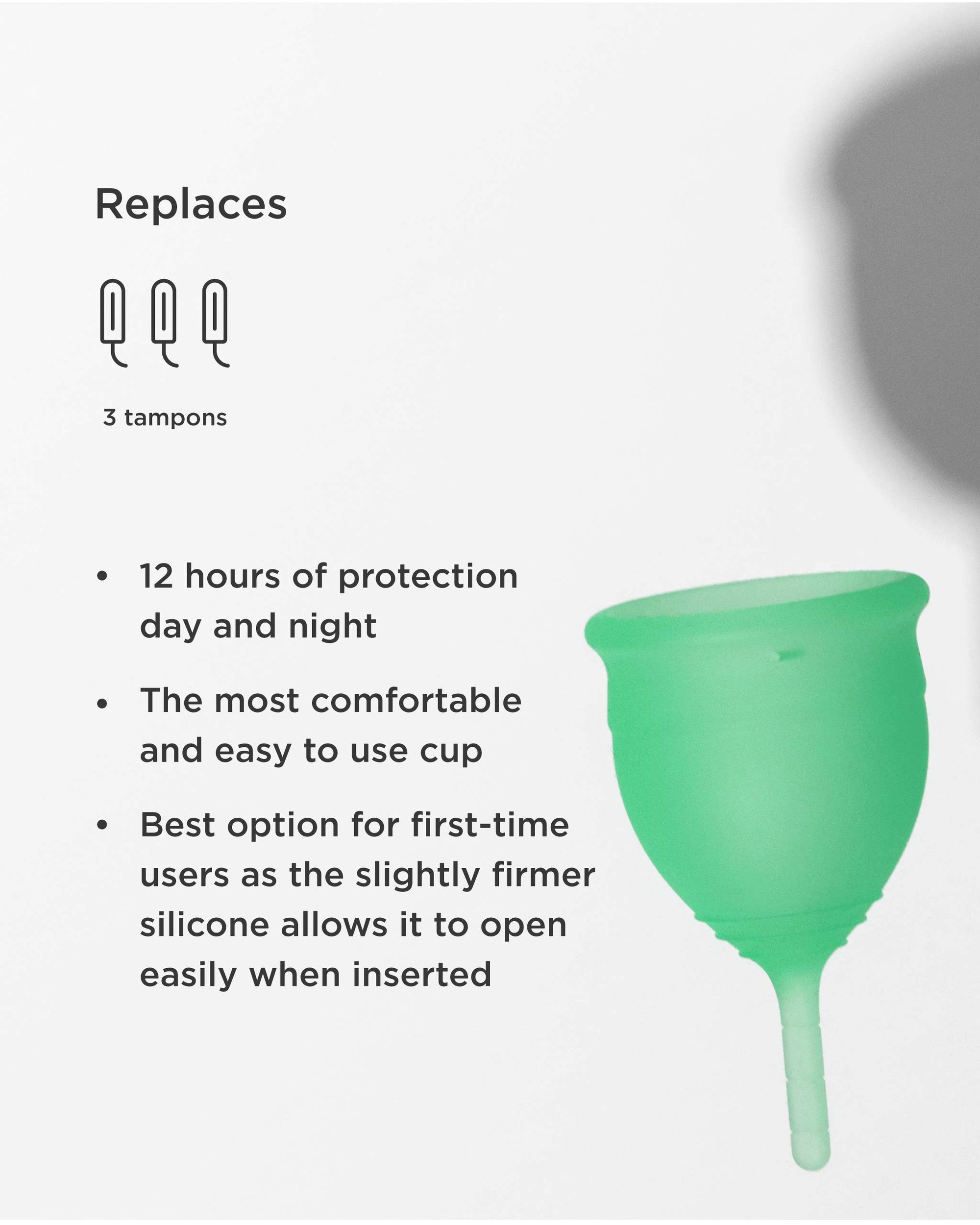 The Raya – Classic Saalt Silicone Menstrual Cup