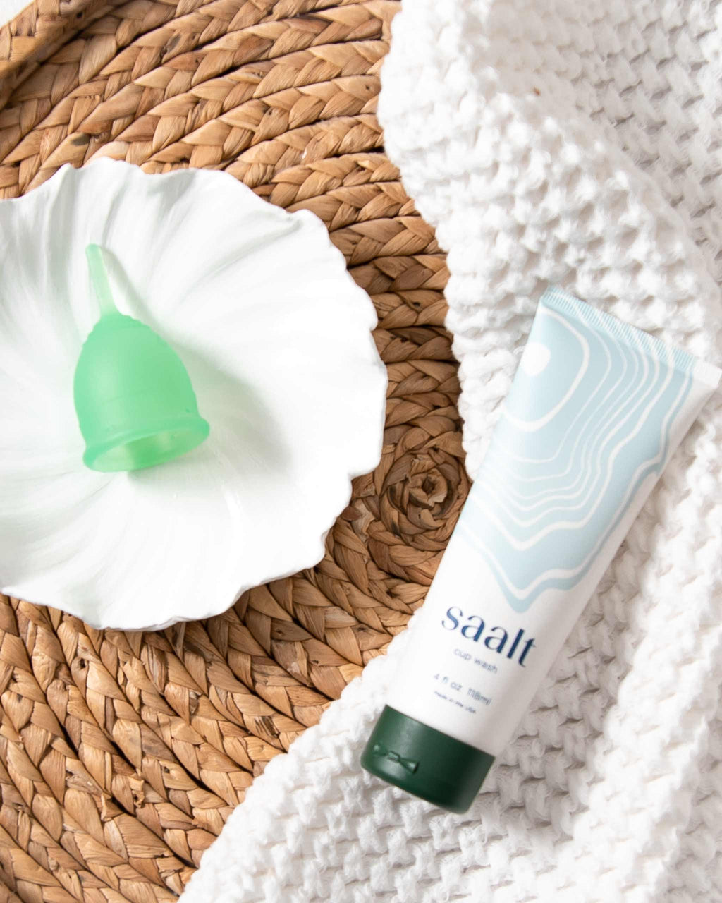 The Clea – Saalt Cup & Disc Wash