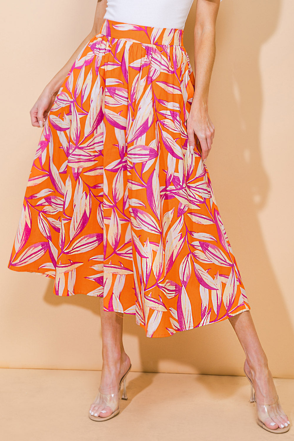 The Solana – Woven Statement Skirt