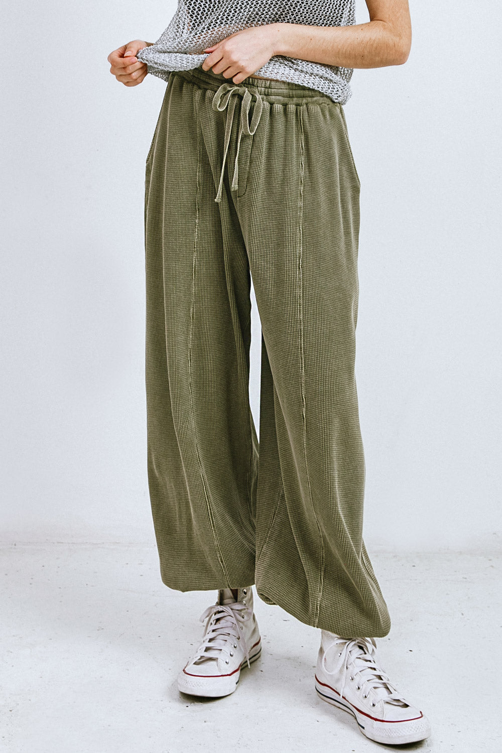 The Carys Jogger – Waffle Knit Lounge Pant