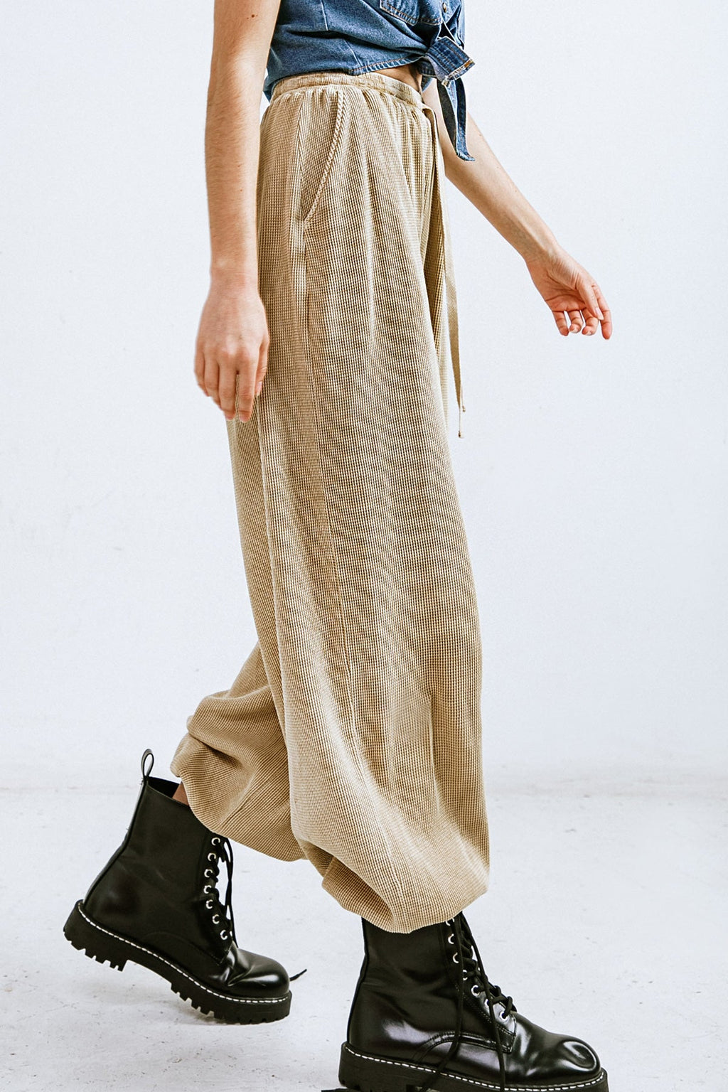 The Carys Jogger – Waffle Knit Lounge Pant