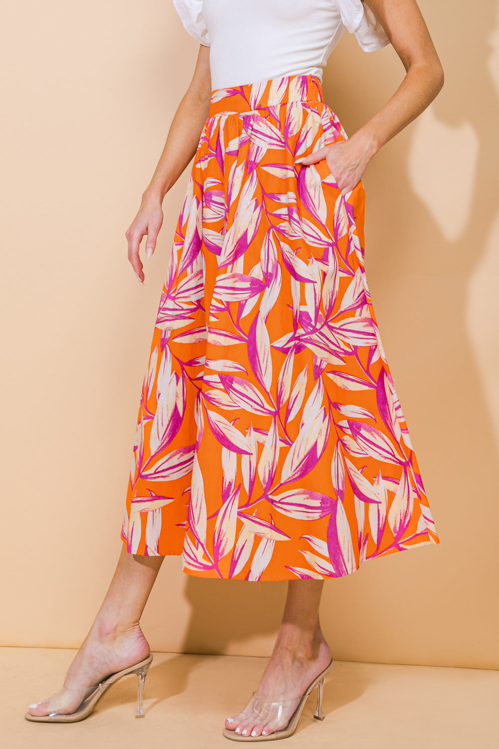 The Solana – Woven Statement Skirt