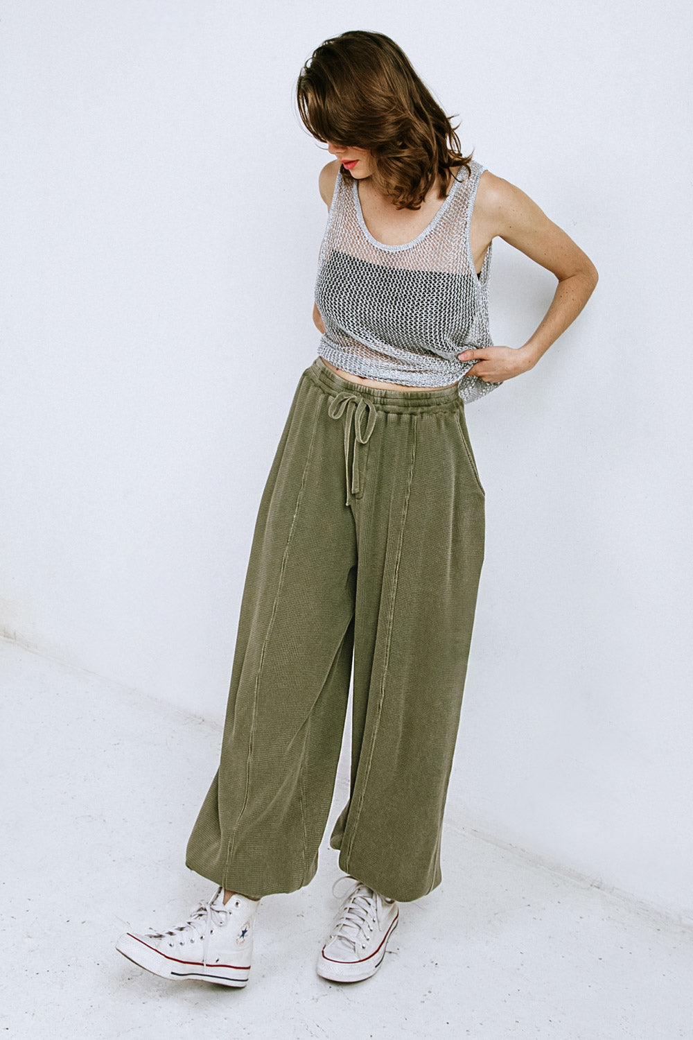 The Carys Jogger – Waffle Knit Lounge Pant