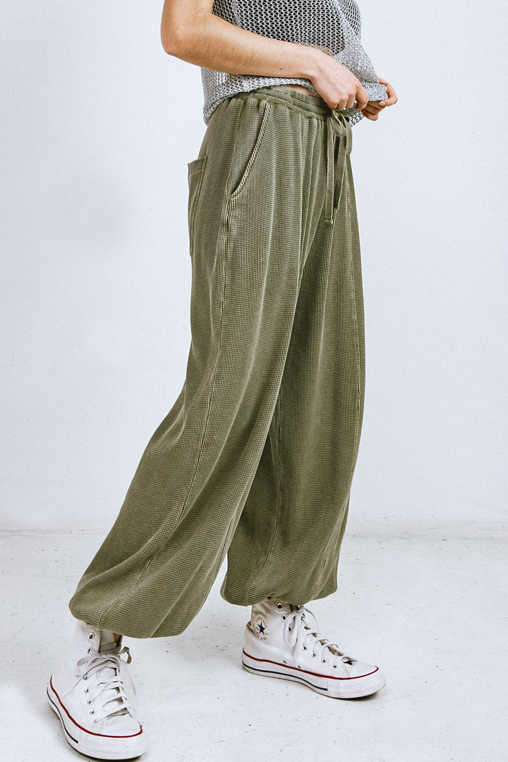 The Carys Jogger – Waffle Knit Lounge Pant